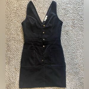 Francesca's Collections Black Mini Dress